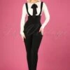 50s Karen Suspender Trousers In Black -Past Perfect Style 146526 Collectif Clothing Karen Suspender Trousers in Black 131 10 24872 20180629 1W category