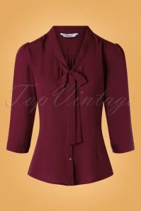 Past Perfect Style -Past Perfect Style 163881 Banned 30620 Perfect Bow Blouse 20190626 003W category