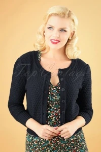 50s Jennie Cardigan In Navy