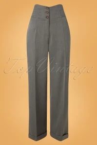 Past Perfect Style -Past Perfect Style 207354 Banned 38584 Her Favourites Trouser Grey 210623 012W category