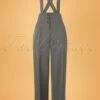 40s Her Favourite Trousers In Grey -Past Perfect Style 207357 Banned 38584 Her Favourites Trouser Grey 210623 005W category