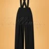 40s Diamond Trousers In Black -Past Perfect Style 227658 Banned 43137 Diamond Trousers Black 07012022 601W category
