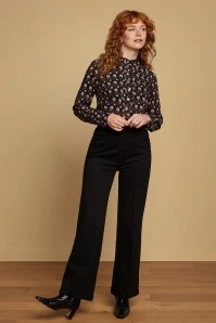 King Louie Celi Sailor Aurora Pants In Black