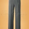 40s Party On Classy Trousers In Charcoal -Past Perfect Style 231010 Banned Party on Trousers Denim 131 30 16390 20150814 004W category