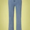 King Louie 70s Ella Pintuck Strata Denim Pants In Heaven Blue -Past Perfect Style 234915 King Louie 44774 Pants Strata Denim Blue 221220 500W category