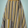 Stripe And Sail Swing Skirt In Yellow -Past Perfect Style 235429 Banned 45537 Stripe and sail swing skirt Yellow 221128 0001Z category