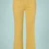 Betsy Bell Bottom Trousers In Yellow -Past Perfect Style 236580 Surkana 45478 Jeans Yellow Flared 020822 604w category