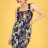 Vixen Floral Bird Wrap Dress In Multi