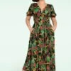 Juliette Jungle Maxi Dress In Black 1 Juliette Jungle Maxi Dress In Black -Past Perfect Style 239128 Collectif 46396 Juliette Jungle Maxi Dress 20230310 020LW category