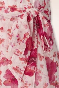 Babs Sparkling Maxi Dress In Pink And Red 5 Babs Sparkling Maxi Dress In Pink And Red - Image 3