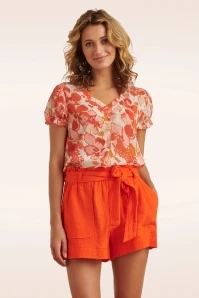 Tetra Shorts In Orange