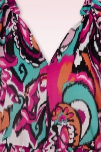 Mirna Maxi Dress In Multi 5 Mirna Maxi Dress In Multi - Image 3