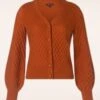 King Louie Farfalle V Cardi In Caramel -Past Perfect Style 243585 king louie 46889 Cardi V Farfalle Caramel 20230419 0501 category