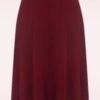 King Louie Juno Milano Crepe Skirt In Cabernet Red -Past Perfect Style 243635 king louie 46842 Skirt Cabernet Red crepe 20230419 0501 category