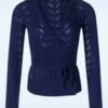 King Louie Farfalle Wrap Top In Ink Blue -Past Perfect Style 243726 King Louie 46851 Top Wrap Farfelle Caramel 20230714 403 category