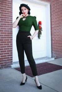 Lena Lynn Trousers In Black