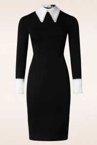 Academia Dress In Black