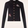 Woodland Mushroom Cardigan In Black -Past Perfect Style 244395 Banned 47461 Woodland Mushroom Cardigan 20230516 501W category