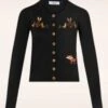 Scandi Fox Cardigan In Black 1 Scandi Fox Cardigan In Black -Past Perfect Style 244417 Banned 47330 Cardigan Scandi Fox Black 230504 502W category