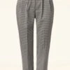 Houndstooth Forever Trouser In Black -Past Perfect Style 244440 Banned 47418 Trousers Black Check 230803 007W category