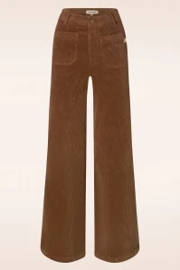 Betsy Wide Pants In Brown