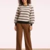 Norah Pants In Brown 1 Norah Pants In Brown -Past Perfect Style 244933 Smashed Lemon 47789 Pants Brown 020LW category