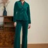 King Louie Marcie Fargo Uni Pants In Dragonfly Green -Past Perfect Style 245062 King Louie Blazer Bibi Fargo Dragonfly Green 020LW category