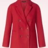 Belinda Blazer In Red -Past Perfect Style 245142 Surkana 47173 Blazer Coat Red 08092023 403W category