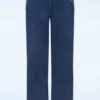 Colette Trousers In Blue -Past Perfect Style 245175 Mademoiselle Yeye 47070 Trousers Colette Jeans Blue 230503 404W category