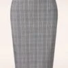 Back To Business Pencil Skirt In Grey -Past Perfect Style 245328 banned 47409 skirt Back Business Pencil 20230502 0501W category