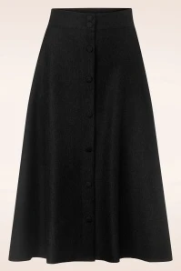 Book Worm Skirt In Black