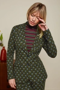 King Louie Bianca Miller Blazer In Posey Green