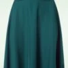 Book Club Swing Skirt In Teal -Past Perfect Style 245549 Banned 47412 Skirt Swing Teal 08142023 402W category