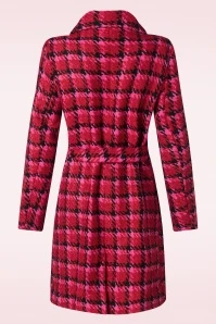 Leah Coat In Red 6 Leah Coat In Red - Image 4