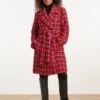 Leah Coat In Red 2 Leah Coat In Red -Past Perfect Style 245628 Smashed Lemon 47797 Coat Long Red Pink 020L category