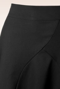 Carol Classic Panel Skirt In Black 5 Carol Classic Panel Skirt In Black - Image 3