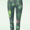 Blutsgeschwister Sports Leggings Ocean Saving Ohmm Legs In Herbals Are Healthy -Past Perfect Style 245816 Blutsgeschwister 47191 Pants Leggins Sport Green Leaves 08162023 401W category