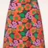 Majken Skirt In Purple -Past Perfect Style 245842 Cissi Och Selma 47840 Skirt Flowers Purple Orange 08162023 404W category