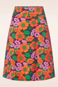 Majken Skirt In Purple 3 Majken Skirt In Purple