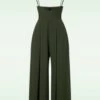 Vixen Kourt Trousers In Olive
