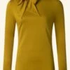 Vixen Tie Neck Jersery Top In Mustard 1 Vixen Tie Neck Jersery Top In Mustard -Past Perfect Style 246245 Vixen 47957 Tie Neck Long Sleeve Jersey Top Mustard 230606 406W category