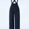 Vixen Sofia Suspender Trousers In Navy -Past Perfect Style 246266 Vixen 47963 Trouser Braces Blue 230605 00408W category
