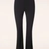 Zoey Flared Trouser In Black -Past Perfect Style 246565 Vintage Chic 48295Trousers Pants Flared Black 08252023 405W category