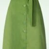 Agnetha Corduroy Skirt In Lime 1 Agnetha Corduroy Skirt In Lime -Past Perfect Style 246717 Pretty Vacant 46755 Skirt Agnetha Lime Cord 230526 406 category