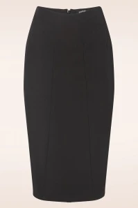 Topvintage Exclusive ~ Melanie Pencil Skirt In Black