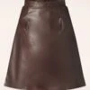 Dinah Skirt In Dark Brown
