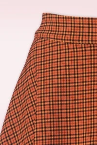 October Spooks Swing Skirt In Orange 6 October Spooks Swing Skirt In Orange - Image 4