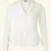 Rococo Night Blouse In Off White -Past Perfect Style 247134 Banned 47486 Blouse Transparent White 230904 004W category
