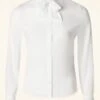 Pussybow Please Blouse In Off White -Past Perfect Style 247175 Banned 47494 Blouse Transparent White 230907 003W category