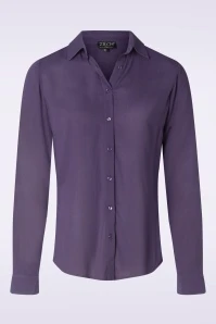 Violet Blouse In Plum